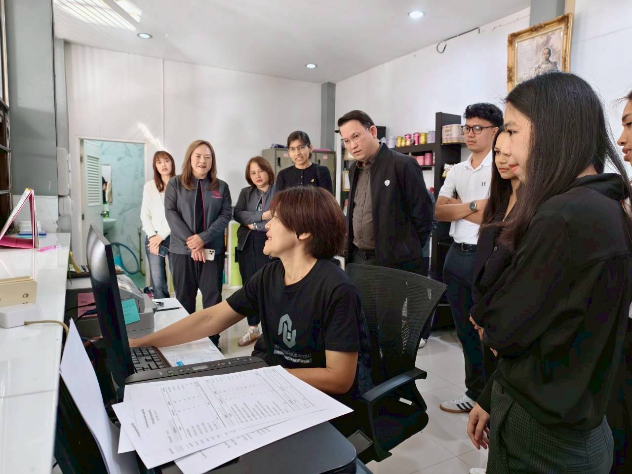 ลงพื้นที่ติดตามผลการดำเนินงานของสถาบันการเงินประชาชนตำบลเทอดไทย สถาบันการเงินประชาชนตำบลแม่ข้าวต้ม สถาบันการเงินประชาชนบ้านสันปูเลย และสถาบันการเงินประชาชนตำบลเวียงห้าว ณ จังหวัดเชียงราย